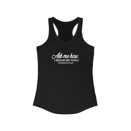 Low oxalate lifestyle tank top