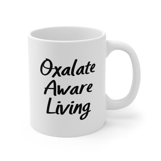 Minimalist Oxalate Aware Living Ceramic Coffe Cup 11oz