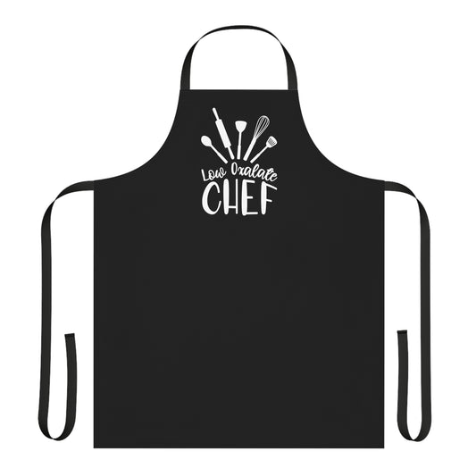 Low Oxalate Chef Apron with Cooking Utensils Graphic Art