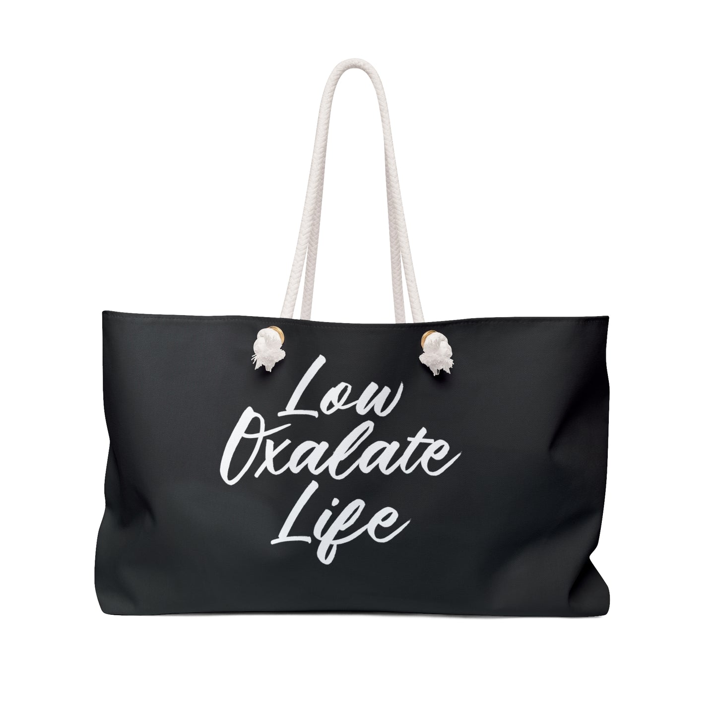 Spacious Low Oxalate Life Stylish Weekender Bag