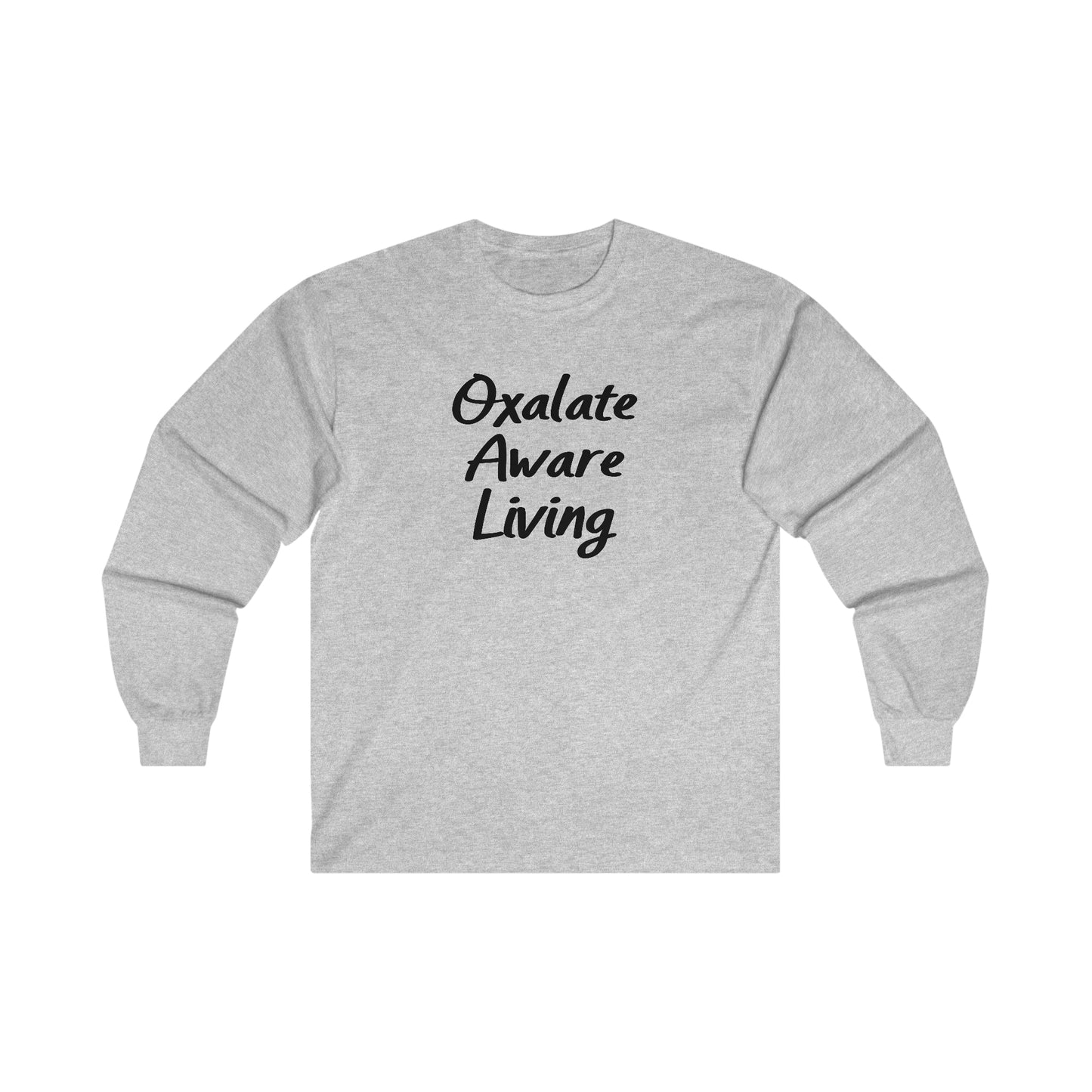 Oxalate Aware Living Kidney Stone Long Sleeve Tshirt
