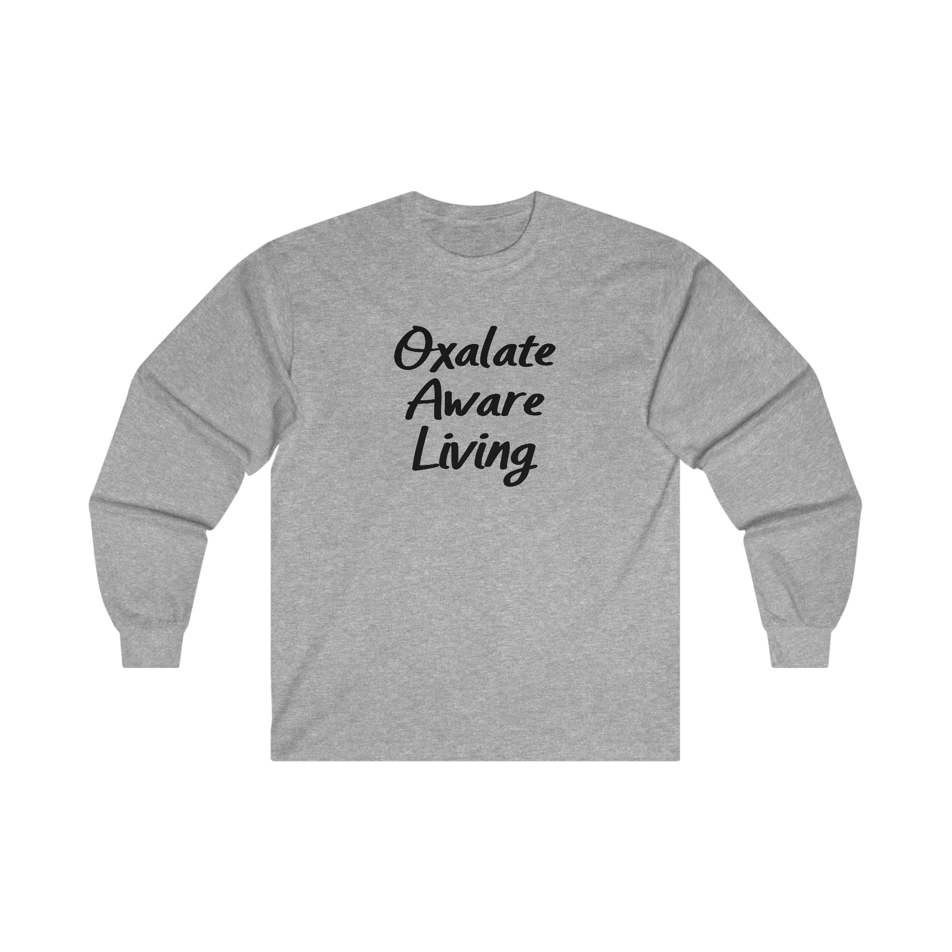 Oxalate Aware Living Superfoods Toxicity Long Sleeve Shirt
