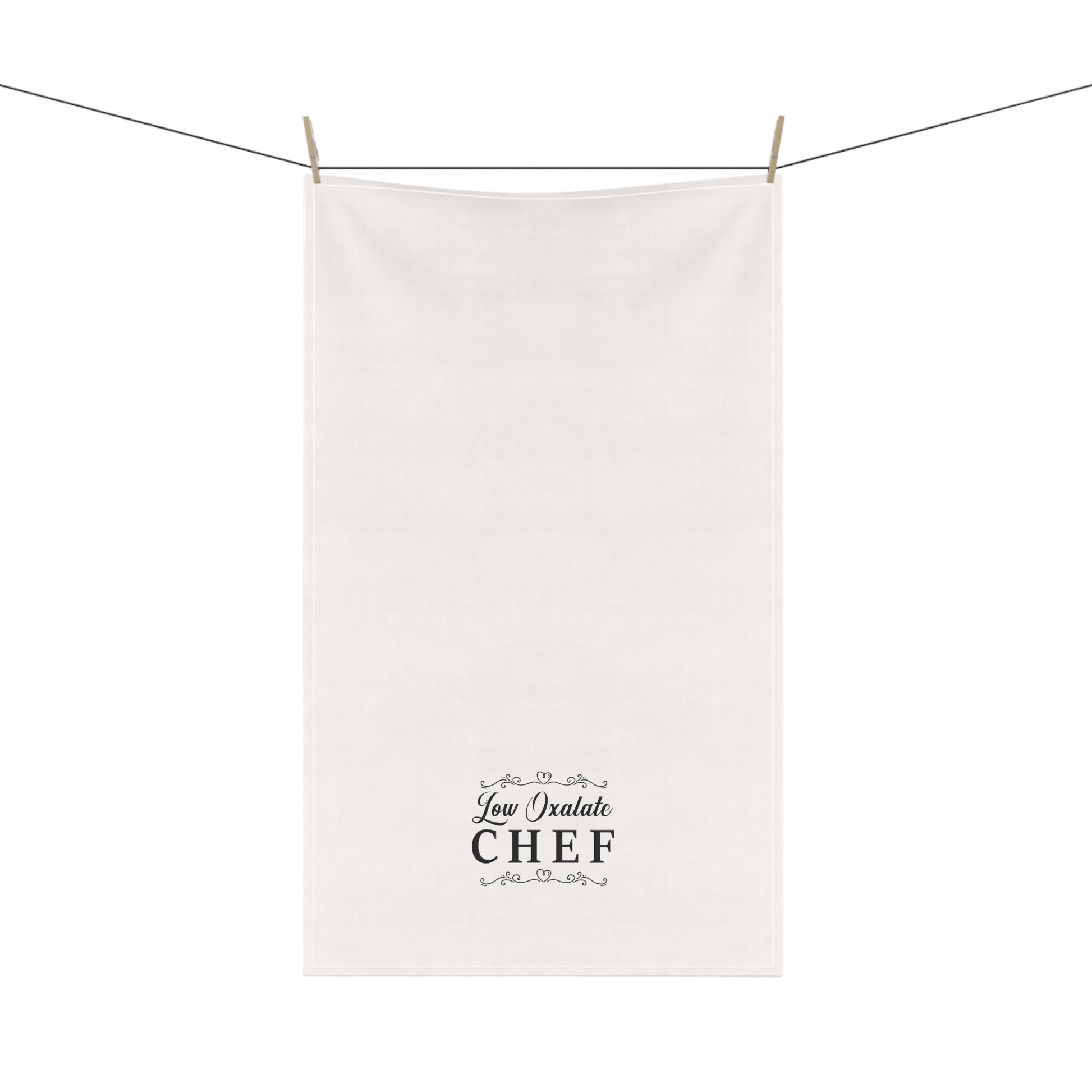 Chef Oxalate Aware Kitchen Tea Towel Cotton