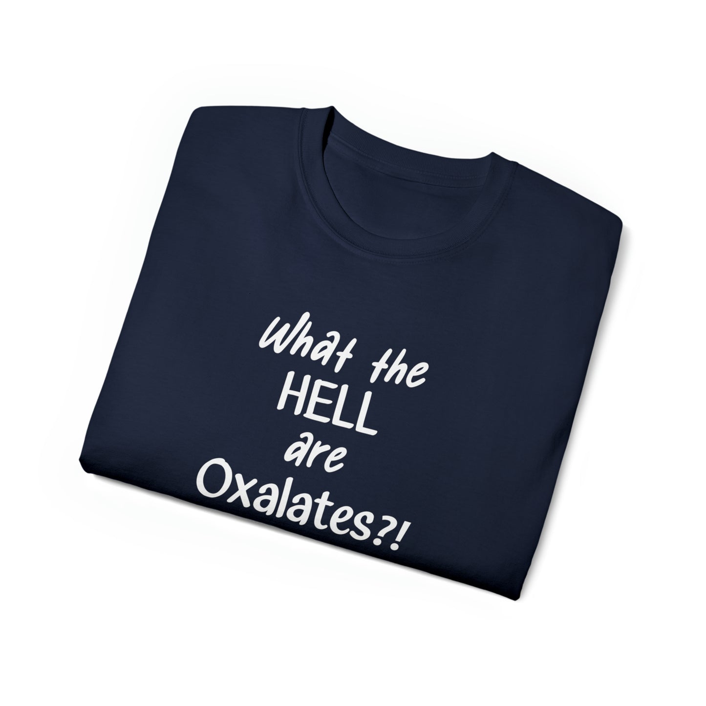 Navy Low Oxalate Wellness Lifestyle T Shirt