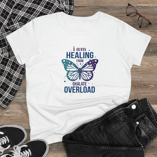 I am Healing from Oxalate Overload Women's Cotton Tee