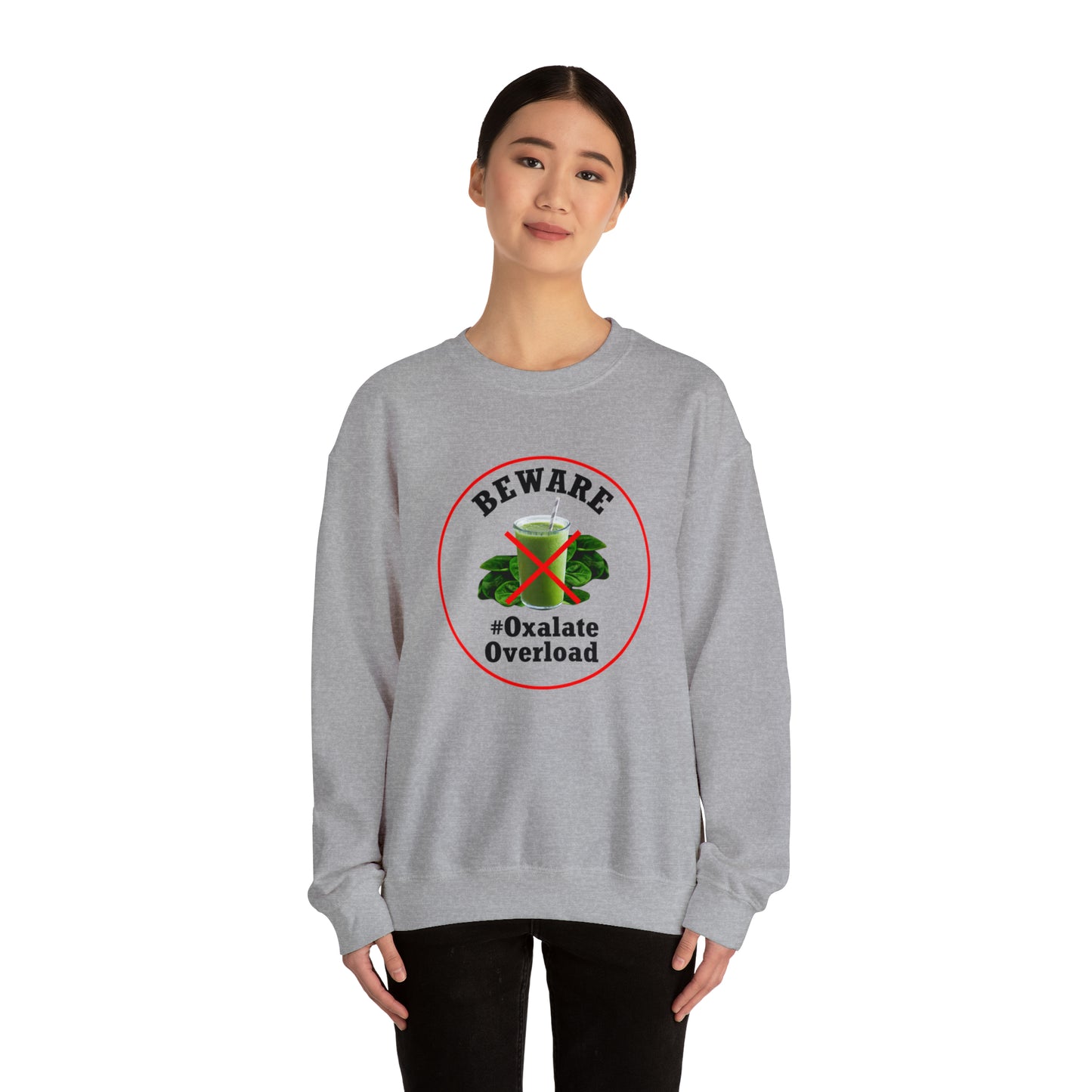 Vegetarian Sweatshirt Grey Unisex