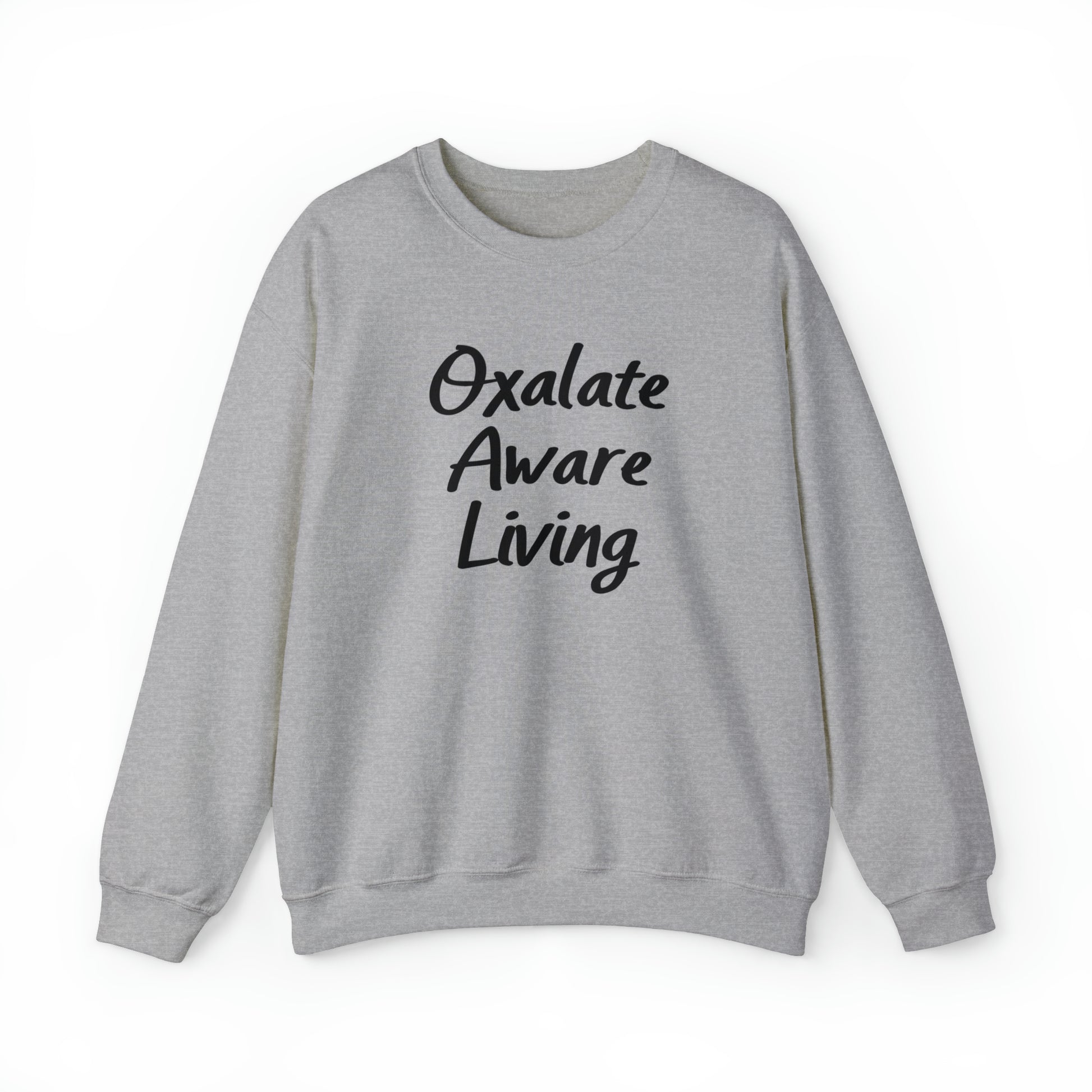 Oxalate Aware Kidney Stone Crewneck Sweatshirt