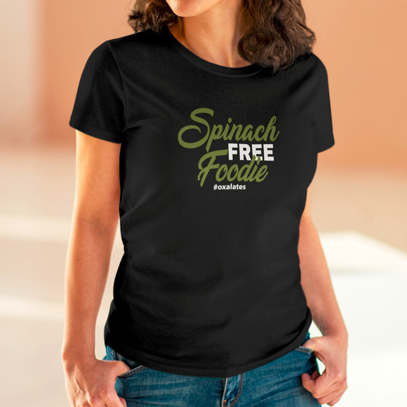 Spinach Free Foodie Womens Tee