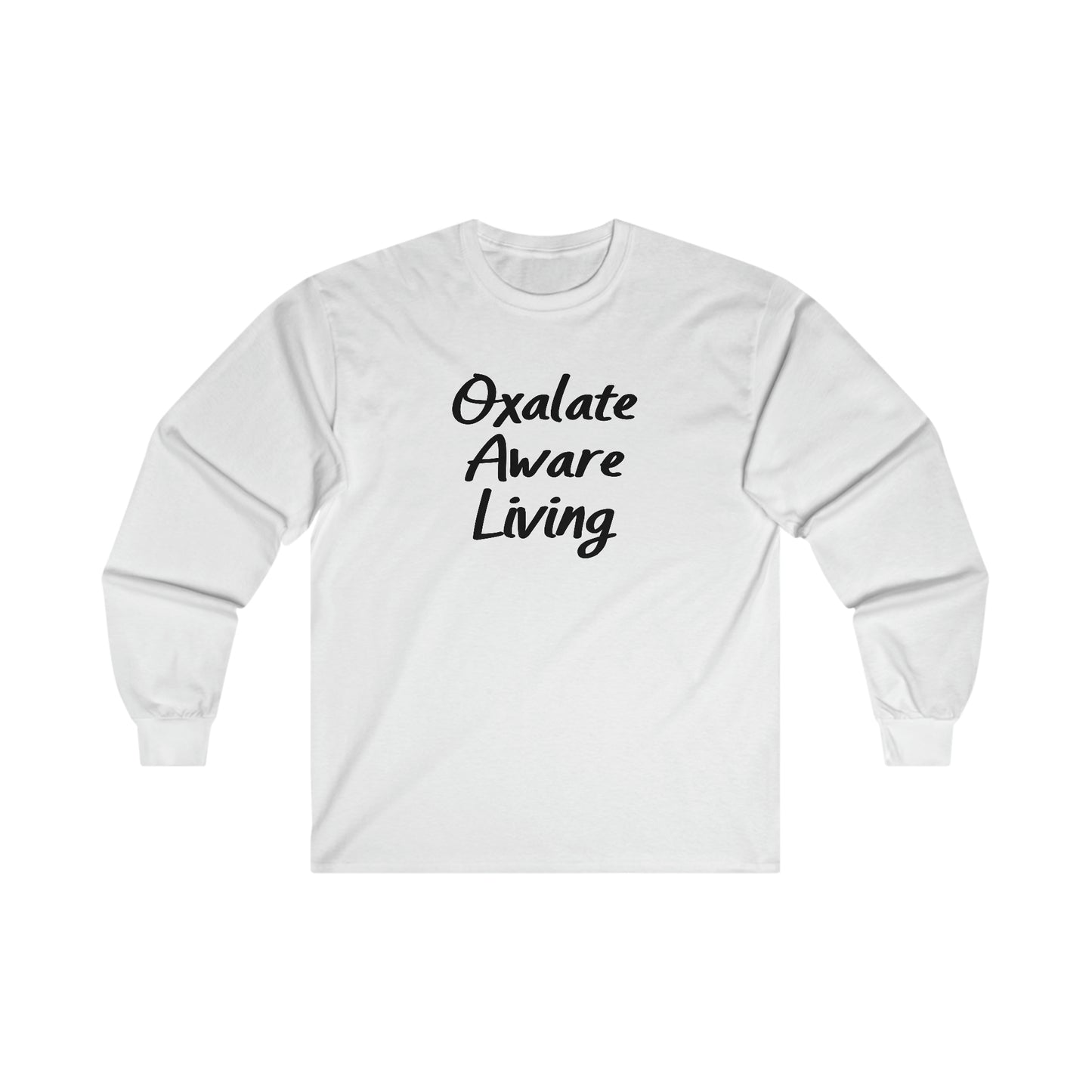 Oxalate Aware Living Long Sleeve Tee Ultra Cotton