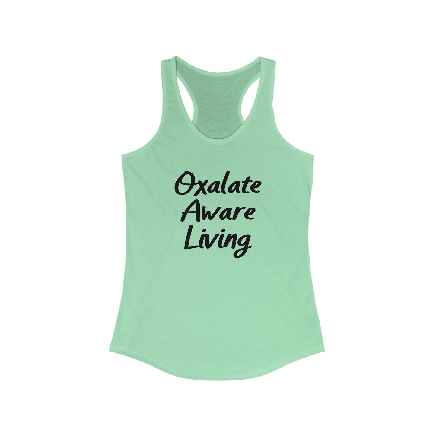 Women's Oxalate Aware Living Overload Racerback Tank Top