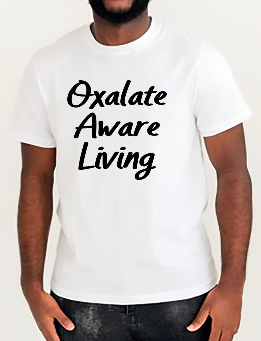 Unisex Ultra Cotton Oxalate Aware Living Tee for Healthy Lifestyles